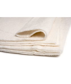 Tissu molleton 80% coton et 20% polyester - Sew Easy de 243.8 CM de largeur Ecru vendu par 50 cm