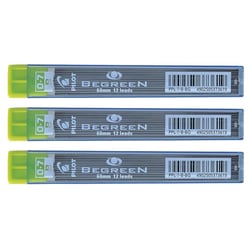 Mine de rechange pour porte-mine PILOT - 0,7 mm - Begreen - Lot de 3 étuis