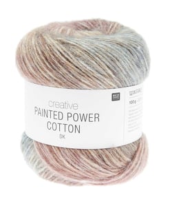 Creative Painted Power Cotton DK 100g de Rico Design : Couleurs vibrantes et douceur naturelle 06 Fading Sky