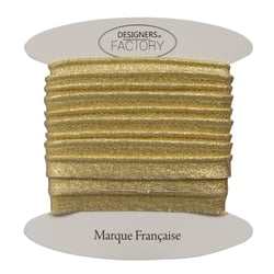 Passepoil lurex doré vendu par 10 mètres – designers-factory