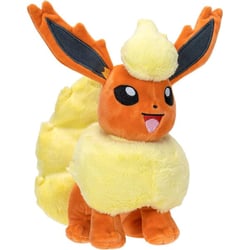 Peluche pokémon pyroli 23 cm - doudou licence - POKEMON