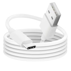 Borofone Câble USB-C vers USB-A Charge Rapide et Synchronisation 1m Blanc
