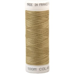 Fil à coudre polyester 100m made in France - cannelle 408
