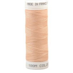 Fil à coudre polyester 100m made in France - beige aloes 207