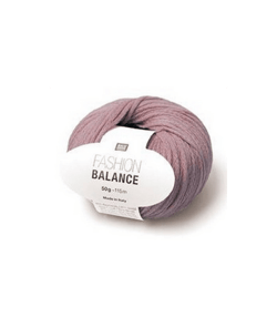 Pelote de coton à tricoter FASHION BALANCE DK - RICO Design 02 Lilas/pink