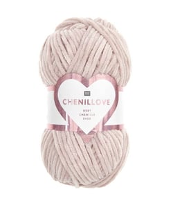 Découvrez le Confort et la Douceur de la Pelote Velours Creative Chenillove 100GR de Rico Design 04 Vieux Rose