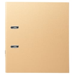 Classeur à levier Prem'Touch OfficeByMe dos 80mm - Beige - x 10 - Exacompta