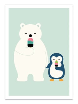 Affiche 50 x 70 cm -  Stay cool - Andy Westface
