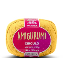Circulo Amigurumi 125g – Le Fil Parfait pour Vos Créations au Crochet 1317 Jaune
