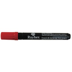 Crayon de marquage, rouge, Pointe ronde 2 - 4mm, avec soupape