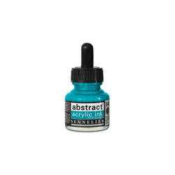 Encre Acrylique en flacon - turquoise - Sennelier