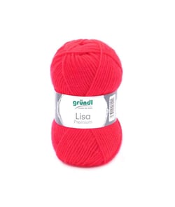 Fil à tricoter LISA PREMIUM UNI - Grundl 47 Rose