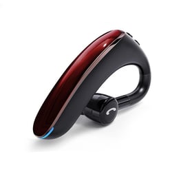 Écouteurs Bluetooth 5.0 Sans Fil Rouge Main Libre Rotation 180° Ergonomique Rouge YONIS