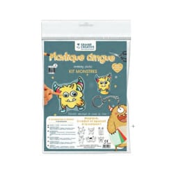 Kit plastique dingue accessoires monstres - Graine Creative - Beige