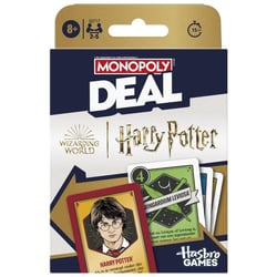 Monopoly Deal Harry Potter, Jeu de cartes rapide 15 min,  Games, Des 8 ans