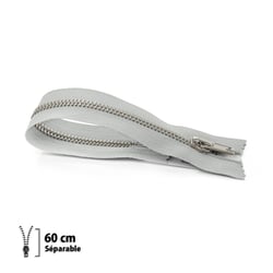 Fermeture éclair Z22 pull et blouson - Séparable 60 cm