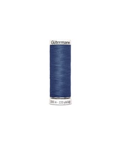Fil à Coudre 100% polyester 200m - Gütermann 068 Bleu