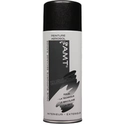 Spray de peinture noir métallisé 330ml - Amt