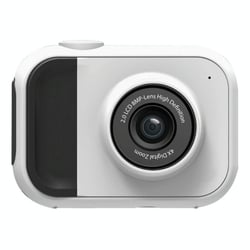 Appareil Photo Enfant Grand Angle 120° Mémoire Intégrée Écran LCD Rouge Blanc YONIS