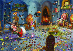 Puzzle 1000 pièces - François Ruyer - Odeur de Sorcière - Grafika