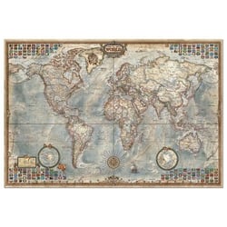 Puzzle Mappemonde EDUCA 4000 pièces - Collection Adulte