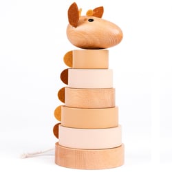 Empilable en bois Girafe Léonie