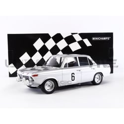 Voiture Miniature de Collection - MINICHAMPS 1/18 - BMW 1800 Tisa - Spa 1965 - Grey