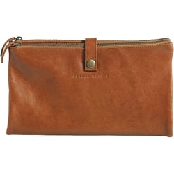 Trousse - Marron - Plate - Cuir véritable - Flying Spirit - Clairefontaine