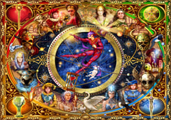 Puzzle 500 pièces - Legacy of the Diclassiquee Tarot - Bluebird Puzzle