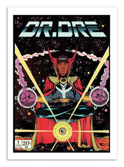 Affiche - Dr Dre Comics - David Redon