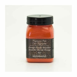 Pigment pour création de peinture - pot 25 g - Orange Pyrrole