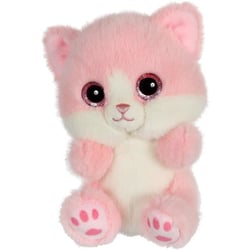 Peluche - Peluche Chat PINKY > rose poudré – 13 cm