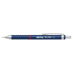 Porte-mines ROTRING Tikky Retro - 0,5 mm - Bleu - Pointe rigide chromée
