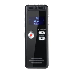 Dictaphone Écran LED 0.8 Pouce Rechargeable MP3 Multi-Formats Haute Qualité YONIS
