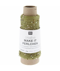 Fil complément Creative make it Perlchen - Rico Design 06 Olivine