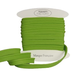 Passepoil Coton vert pomme par 10 mètres – designers-factory