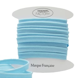 Passepoil Coton bleu layette par 5 mètres – designers-factory