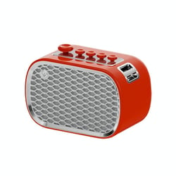 Enceinte Bluetooth Multifonctionnelle Son Clair Design Élégant Extérieur Intérieur Rouge YONIS