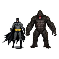 DC Justice League Monsterverse DC Multiverse - Pack de 2 figurines Batman & Kong 29 cm - McFarlane Toys