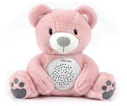 Peluche projecteur  Ours Rose