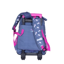 Sac à roulettes 38 cm – BELLA SARA COSMIC – Bleu/Violet – 2 compartiments