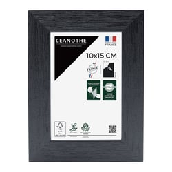 Cadre photo Karma noir 10x15 cm