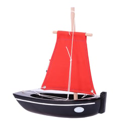 Bateau Le Misainier noir 22cm - Maison Tirot
