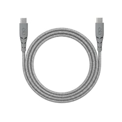 Force Power Câble Ultra-renforcé USB C/USB C 3m - 3A Gris