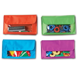 4 Pochettes de rangement Magnétiques - Jouet créatif et éducatif
