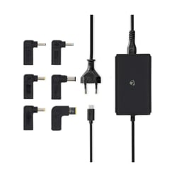 Nedis Chargeur USB-C 65W GaN pour PC Portable / Tablette / Smartphone Ultra Rapide Noir