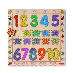 Puzzle Bois 1 a 10 - Djeco