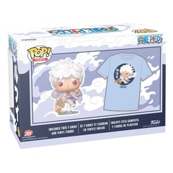One Piece - Set Figurine POP! & Tee T-Shirt Luffy Fifth Gear - Taille S