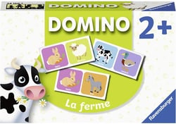 Domino theme La ferme jeux - Ravensburger - Vert