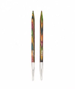 Aiguille à tricoter - KnitPro Symfonie - Multicolore - Bois - 5,50 mm - 60 cm